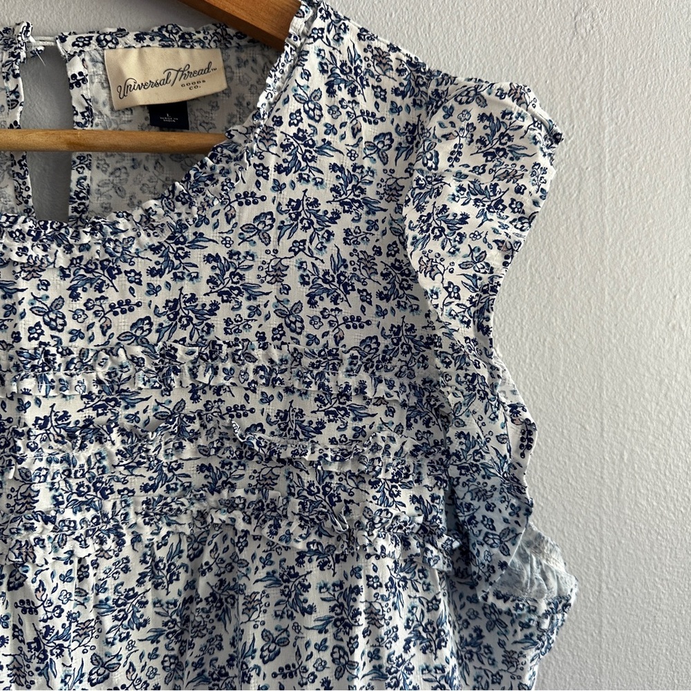 UNIVERSAL THREAD > Prairie Ruffle Dress - Picture 6 of 7